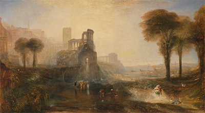 Caligula's Palace and Bridge William Turner